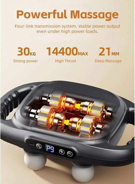 Six Head Electric Massager