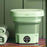 Mini Portable Washer with 3 Modes Deep Cleaning Half Automatic Wash