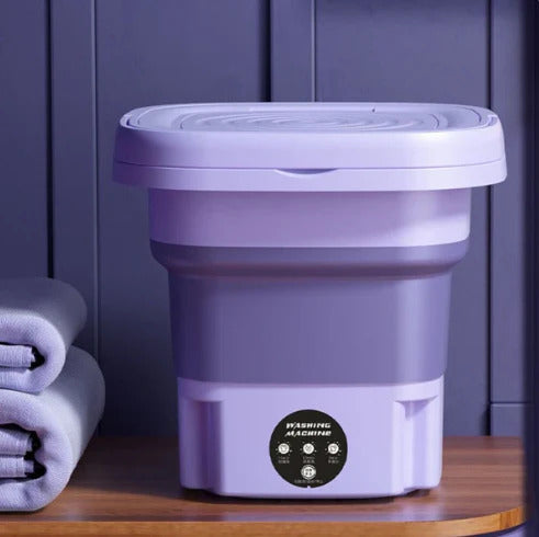 Mini Portable Washer with 3 Modes Deep Cleaning Half Automatic Wash