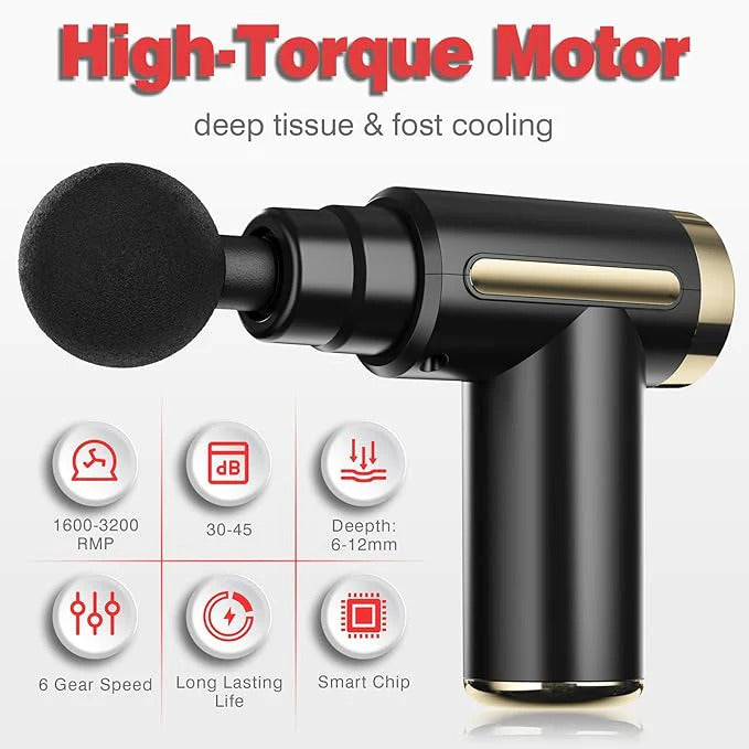 Mini Massage Gun For Neck, Back, Arms, Legs & Shoulders