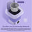 Mini Portable Washer with 3 Modes Deep Cleaning Half Automatic Wash